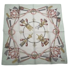 Trussardi Multicolour Silk Scarf Multiple colors