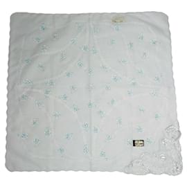 Céline-CELINE Silk handkerchief T.  Silk-White