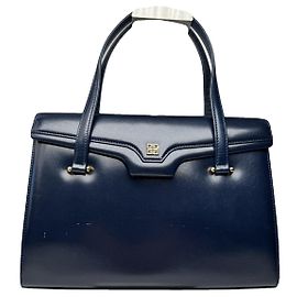 Bolsa de couro navy 4G da Givenchy Azul marinho