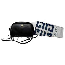 Givenchy 4G Black Leather Handbag Black