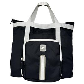 Courreges Bolso de mano de algodón negro Courrèges Negro