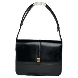 Givenchy 4G Black Leather Handbag Black