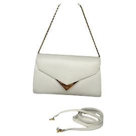 Givenchy 4G White Leather Handbag White