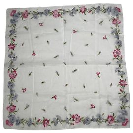 Dior Multicolour Silk Scarf Multiple colors