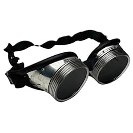 Autre Marque-NON SIGNE / UNSIGNED Sunglasses T.  Metal-Silvery