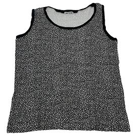 Top in cotone nero Issey Miyake Nero