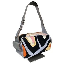 Sac à main en cuir multicolore Emilio Pucci Multicolore