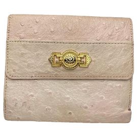 Sac en cuir rose Versace petit Rose