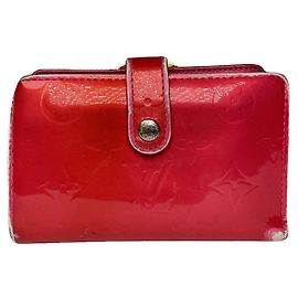 Cartera de cuero rojo Louis Vuitton Metis Roja