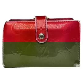 Louis Vuitton-LOUIS VUITTON Wallets T.  Leather-Red