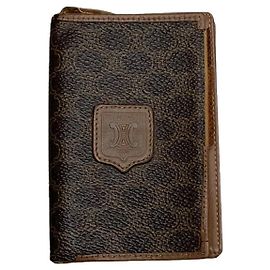 Céline Bolsa de couro marrom Celine Marrom