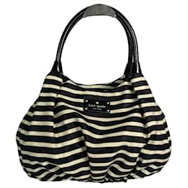 Borsa in cotone nera Kate Spade Nero