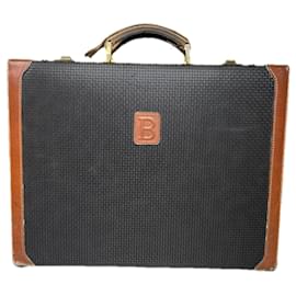 Bally-BALLY Travel bags T.  Leather-Black