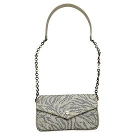 Autre Marque Sac à main en cuir blanc BORBONESE Blanc