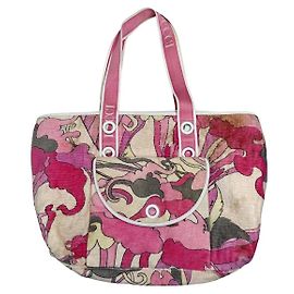Emilio Pucci Pink Wool Handbag Pink