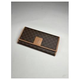 Céline-CELINE Wallets T.  Leather-Brown