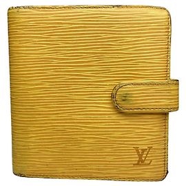Sac en cuir jaune Louis Vuitton Jaune