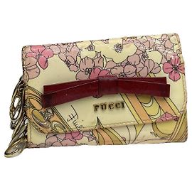 Bolsa de couro envernizado multicolorida Emilio Pucci Multicor