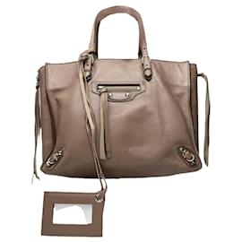 Balenciaga-BALENCIAGA Handbags T.  Leather-Purple