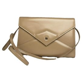 Bolsa de couro marrom Givenchy 4G Marrom
