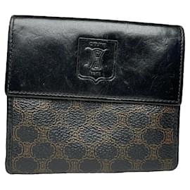 Céline-CELINE Wallets T.  Leather-Black