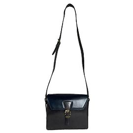 Valentino Garavani Panther bag Black Patent Leather Handbag Black