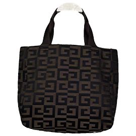Bolsa de mão de algodão marrom Givenchy 4G Marrom