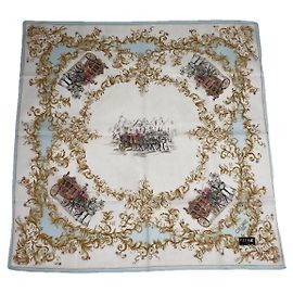 Céline Celine Multicolour Cotton Silk Handkerchief Multiple colors