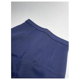 Dior-DIOR Skirts T.International M Viscose-Navy blue