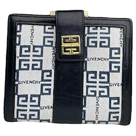 Givenchy White Leather Wallet White