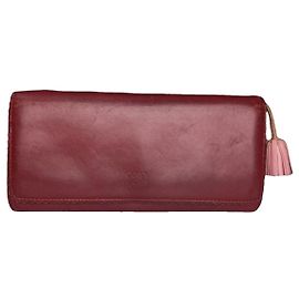 Cartera de cuero rojo Loewe Puzzle Roja