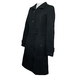 Burberry-BURBERRY Trench coats T.International M Wool-Black