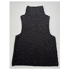 Fendi-FENDI Knitwear T.International M Wool-Black