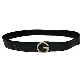 Cinturón de cuero marrón Givenchy Castaño