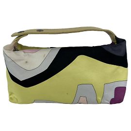 Emilio Pucci mehrfarbige Polyester-Handtasche Mehrfarben