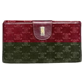 Céline-CELINE Purses, wallets & cases T.  Leather-Dark red