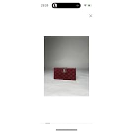 Céline-CELINE Purses, wallets & cases T.  Leather-Dark red