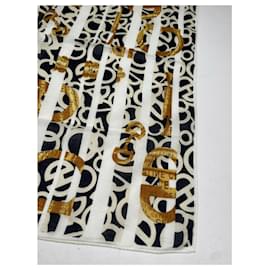 Céline-CELINE Scarves T.  Silk-Black