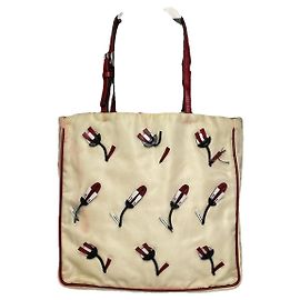Sac à main en polyester multicolore Prada Bibliothèque Multicolore