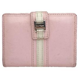 Courreges Cartera de cuero rosa Courrèges Rosa
