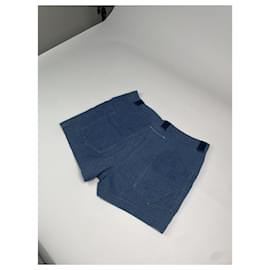 Mm6-MM6 Shorts T.International M Cotton-Navy blue