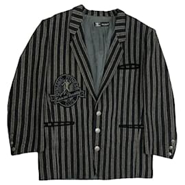 Autre Marque-KANSAI YAMAMOTO Jackets T.International L Wool-Dark grey