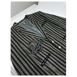 Autre Marque-KANSAI YAMAMOTO Jackets T.International L Wool-Dark grey