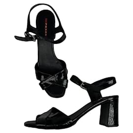Prada-PRADA Heels T.EU 40.5 Patent leather-Black