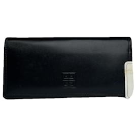 Givenchy Black Leather Wallet Black