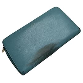 Céline-CELINE Wallets T.  Leather-Blue