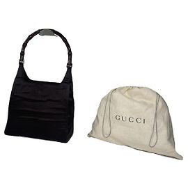 Bolsa de algodão roxa Gucci Diana Bamboo Roxo