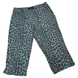 Fendi-FENDI Shorts T.International L Cotton-Blue