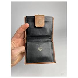 Céline-CELINE Wallets T.  Leather-Black