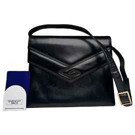 Borsa in pelle nera Givenchy 4G Nero